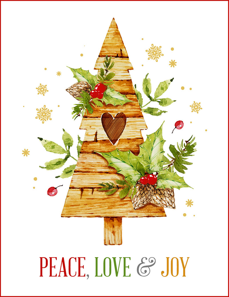 Holiday Printable Cards - Printable New Year Banners